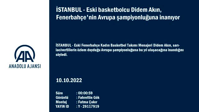 Didem Akın: Fenerbahçe Kadın Basketbol Takımı bu sene çok önemli transferler yaptı
