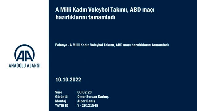 Filenin Sultanları, ABD maçı hazırlıklarını tamamladı