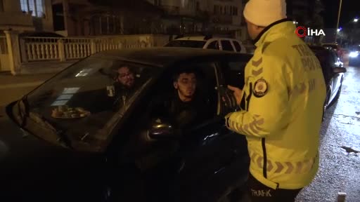 Burdur'da bir sürücü 2023 yılının ilk trafik cezasını yedi