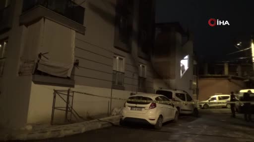 İzmir'de alkollü şahıs eski sevgilisinin evine molotof attı