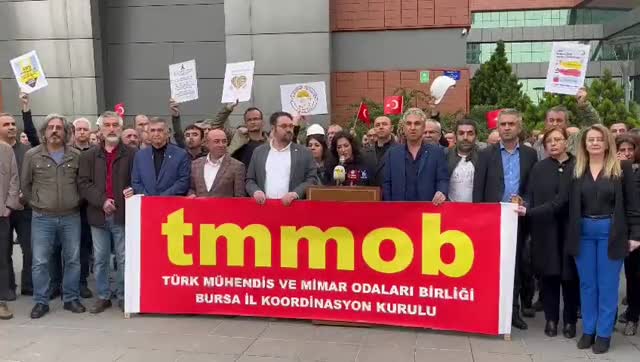 TMMOB Bursa İKK'dan basın açıklaması