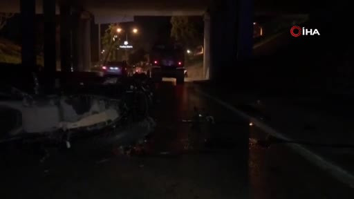 Bursa'da motosiklet kazası! Sürücü ağır yaralı