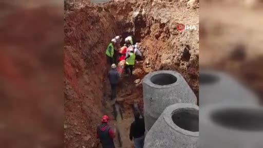 Muğla'da toprak kayması: 2 işçi yaralandı
