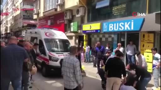 Bursa'da ceza yiyen işletme sahibi baygınlık geçirdi