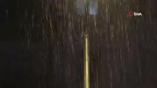 Aksaray'da sağanak etkili oldu