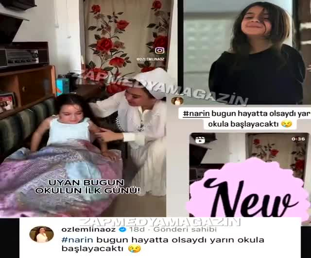 Fenomen Özlem Öz'den tepki çeken Narin paylaşımı: Bunu da malzeme yapmazsın ya...