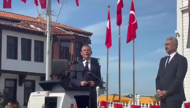 CHP Lideri Özel Mudanya Mütareke kutlamalarına katıldı -2