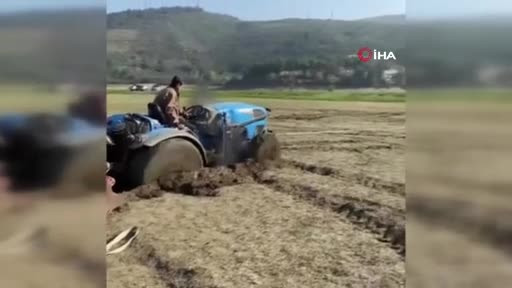 Bursa'da piknik için gittiler bataklığa saplandılar!