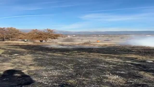 Bursa'nın turizm bölgesinde korkutan yangın