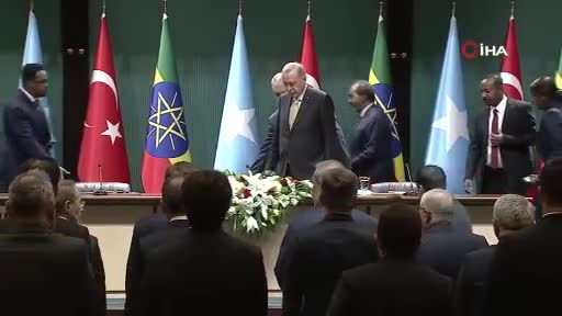 Cumhurbaşkanı Erdoğan devreye girdi! Somali ve Etiyopya Ankara'da uzlaştı
