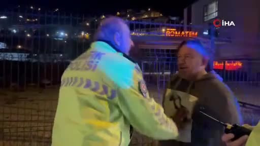 Bursa'da trafik polislerine mukavemet gösteren alkollü şahıs gözaltına alındı