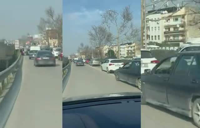 Bursa'da maddi hasarlı kaza!