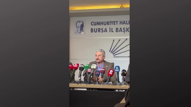 CHP Bursa'dan ön seçim öncesi bilgilendirme toplantısı!