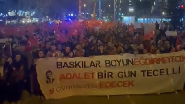 Bursa'da İmamoğlu protestosu! Bu kez o bölgede toplandılar...