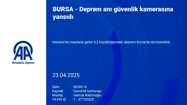 Deprem, Boğaz'ı böyle dalgalandırdı!