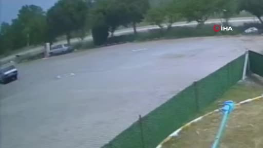 Çanakkale'de 8 kişinin hayatını kaybettiği feci kaza anı kamerada