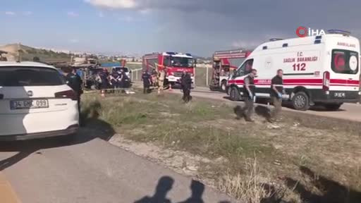 Yürekleri yakan kaza! Anne ve oğlu...