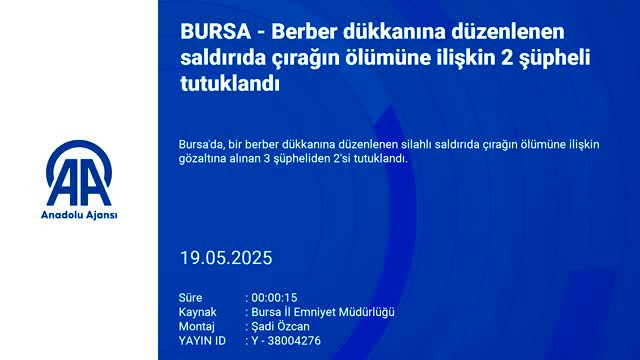 Bursa'da çırak feci şekilde can vermişti! Flaş gelişme