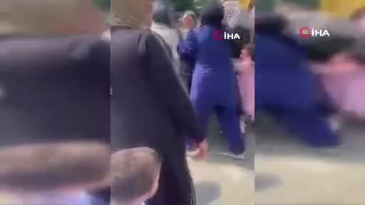 Bursa'da ilkokulda Şok! Veliler birbirine girdi