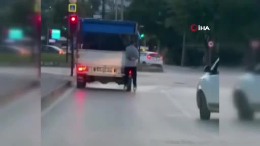 Bursa'da ölümle dans! O anlar kamerada...