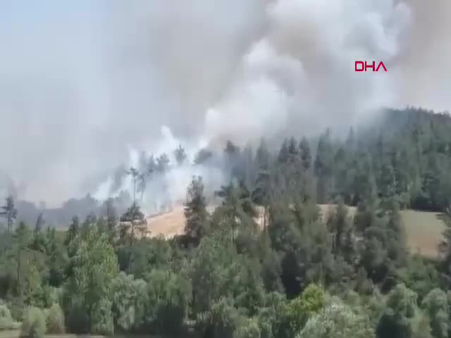 Bursa'da kırmızı alarm! İlçenin elektriği kesildi, tahliyeler başladı...