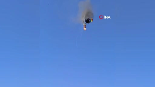 Sıcak hava balonu düştü: Ölüler var