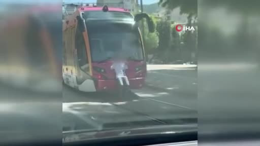 Bursa'da ölümle dans kamerada!