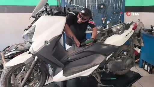 Bursa'da yılmadan ceza yedi, kaza yapınca teşekkür etti!