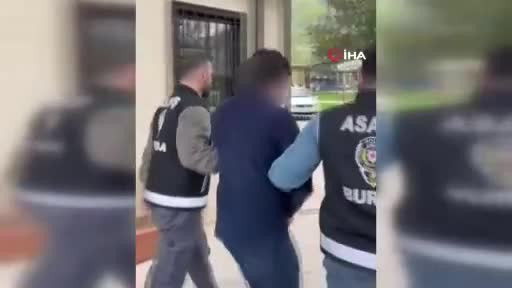 Pazara diye çıktı, cezaevine gitti! Bursa'da ilginç yakalama