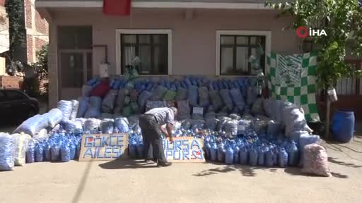 Bursa'nın sessiz kahramanı! Sokak sokak gezerek...
