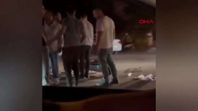 Bursa'da feci kaza! Motosikletten yola savruldu