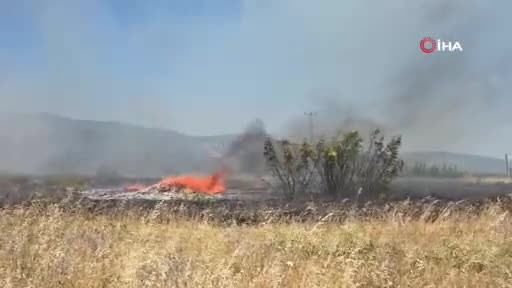 Bursa'da tekrar başlayan yangın hakkında flaş gelişme! Seferber oldular