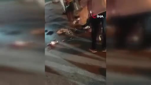 Bursa'nın en işlek yerinde kaza! Yaralılar var