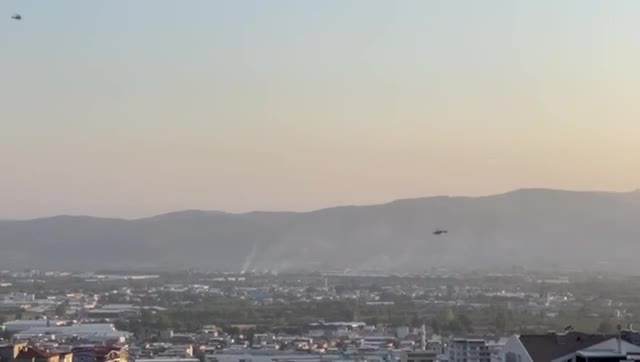 Bursa semalarındaki helikopter hareketliliğinin sırrı çözüldü!