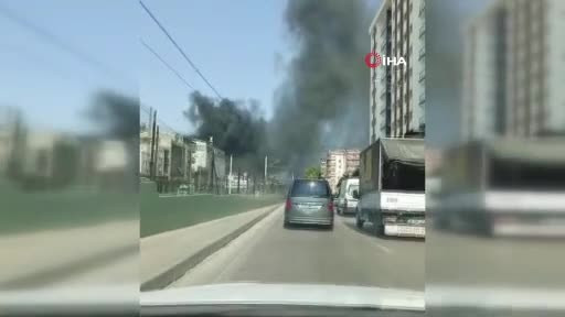 Bursa'da dumanlar gittikçe yükseliyor! Yaşlı vatandaş böyle kurtarıldı