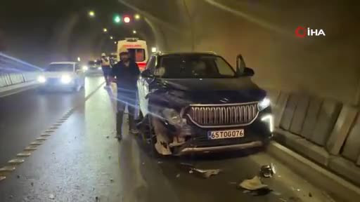 TOGG kazaya karıştı! İşte kazanın görüntüleri...