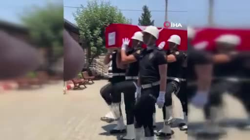 Polis memurunun memleket ziyareti ölümle bitti!