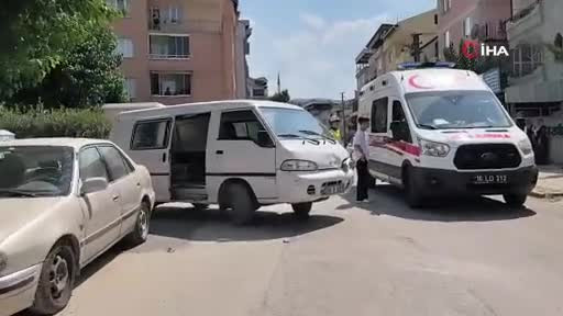 Bursa'da korkutan kaza: 2 yaralı