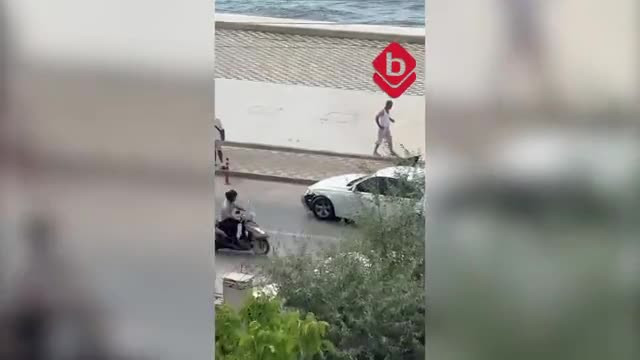 Bursa'da feci kazadan kıl payı kurtuldular!