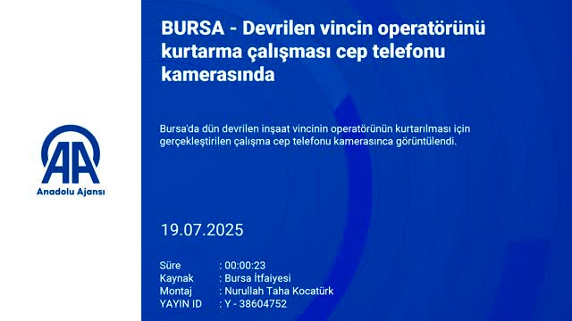 Bursa'da facia gibi anlar yaşanmıştı! Kurtarma anları kamerada...