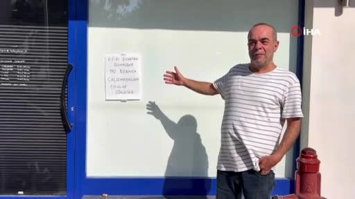 Aşırı sıcakta işi bıraktı! "Bunaldım çalışmayacağım"