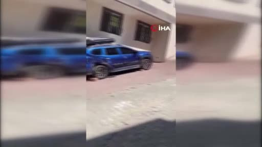 Kontrolden çıkan kepçe dehşet saçtı!