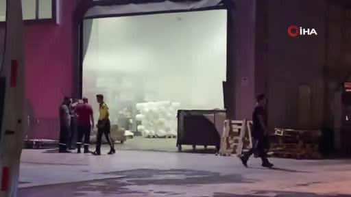 Bursa'da gece yarısı korkutan anlar!