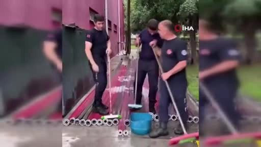 Bursa'da taktir toplayan görüntü
