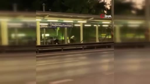 Bursa metrosunda akıllara durgunluk veren olay!