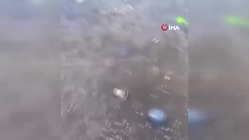 Bursa sahillerinde tedirginlik yaratan görüntü!