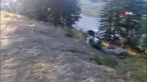 Uludağ'da ölümden döndü