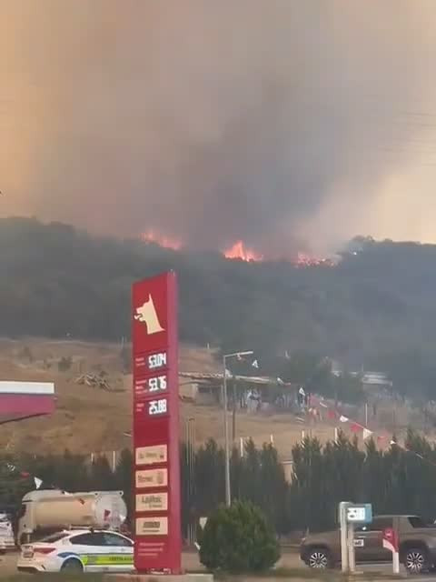 Bursa'daki dev yangında büyük tehlike! Eğer sıçrarsa felaket olur...