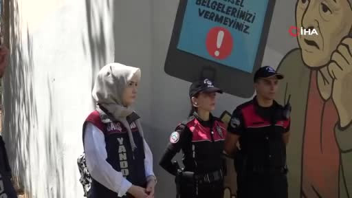 Bursa'da dolandırıcılığa karşı farkındalık!