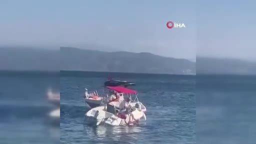 Yalova'da sürat teknesinin çarptığı yaşlı kadın ağır yaralandı